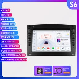 2 din Carplay Android Auto Car Radio For Renault Megane 2 2002-2009 Car Multimedia GPS autoradio RDS DSP AI 4G Octa Core 7862