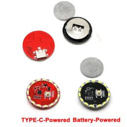 16Modes Flow Light KEY Control TYPEC/battery Powered LED Sequential lamp Rotational, breathing, flashlight Model Lighting Effect