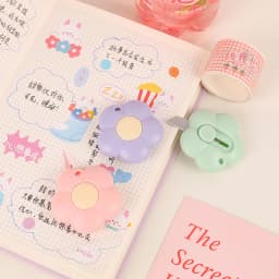 Mini Practical Utility Knives Kawaii Flowers Paper Cutter Retractable Envelopes Opener Portalble Pocket Knife Office Supplies