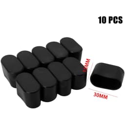Oval Covers Chair Leg Cap 10Pcs Patio Rubber Floor Protectors For Outdoor Furniture Garden Office 2022 Durable