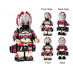 Military Soldier Building Blocks, Special Agent DIY Assembly Brick Toy, Collectible Action Figure Model Desktop Ornament