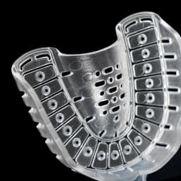 3 Pairs Dental Implant Tray Plastic Teeth Holder Full Mouth Partial Mold Tray Disposable Impression Trays S/M/L Dentist Tools