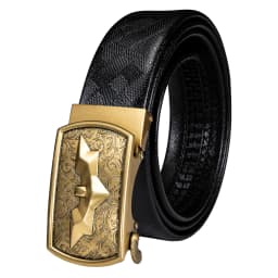 Luxury Brand New Designer Belts For Men Gold Buckle Yellow Blue Blue Black Cowskin Genuine Leather Belt Strap Casual Formal Gift
