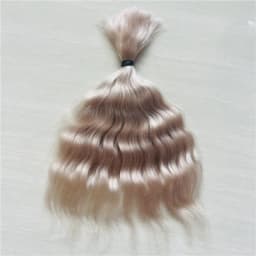 Latest 10 Grams / Bag Mohair for Reborn Doll /BJD Doll Coffee Golden Red Doll Reborn Handrooted Mohair Doll Hair Accessory