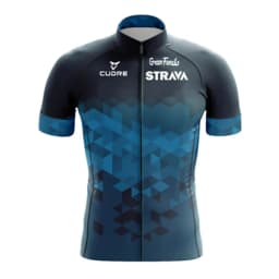 2024 Jersey Set Strava Summer Short Sleeve Breathable Men's Mountain Bike Jersey Set Sweat-Wicking Quick-Drying Jersey