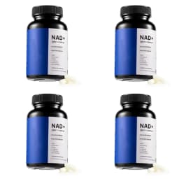 NAD+ Men’s Complex 1000mg Boost Stamina & Blood Flow with L-Arginine CoQ10 & Resveratrol Fight Fatigue Vegan Formula 60 Capsules