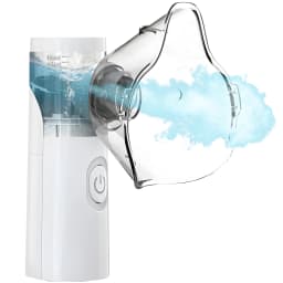 Portable Nebulizer Humidifier Medical Silent Mesh Nebulizer Handheld Asthma Inhaler Atomizer Kids Health Care Or Thermometer