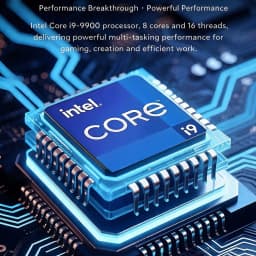 Ultra-thin Laptop Intel Core I9-9900 32GB 2TB Gaming PC Ultra Slim Office Study Computer PC Windows 11 Pro 1920*1080 HD