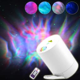 ESHINY Laser RGB LED Galaxy Aurora Night Light For Children Kids Stars Sky Projector Nebula Cloud Lamp Effect Lamp X100N6