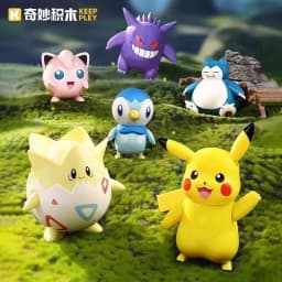 Keeppley Pokémon Series Building Blocks Bulbasaur Blastoise Venusaur Charmander Assembled Model Toys Ornaments Gifts