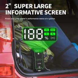 UTRAI Car Jump Starter 4000A Car Battery Starters 16000mAh Portable Power Bank 10W Wireless Charging Propulsion Booster For Car