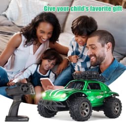 KY-1816A RC Classic Beetle 1:18 Remote Controlled Car Model High Speed Off Road Children's Remote Controlled Car Toy for Kids