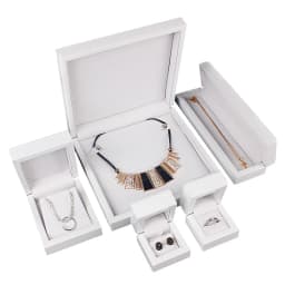 High Gloss Wooden Lacquer Finish Jewelry Ring Earing Box Jewellery Necklace Pendant Bracelet Packaging Storage Case