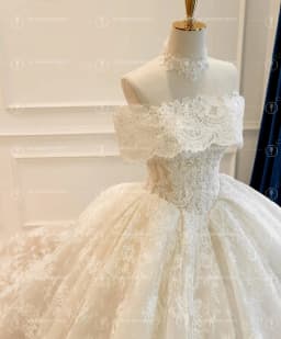 Customized Strapless Sleeveless Ball Gown Lace Elegant Wedding Dress Vestidos De Novia Amanda Novias Amanda Novias Official