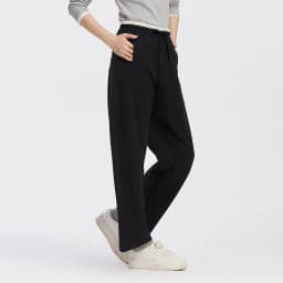 Semir Women Pants Panel Curved Barrel Leg Contrast Patchwork Loose Sport Style Casual Autumn Trousers Daily Wear 2026