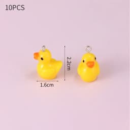 10pcs Resin Imitation Strawberry Shape Charms For DIY Key Chain Necklace Pendants Ornament Jewelry Making Accessories