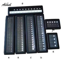 Loose Diamond Zircon Stone Tester Tools Gemstone Teaching Prop Weight Diameter Ratio Size Specific Gravity Display Box