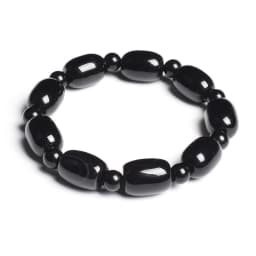 Natural Stone Beads Green Agates Charm Bracelets For Women Fashion Drum Barrel Shape Carnelian Bangles Female Summer Wristband