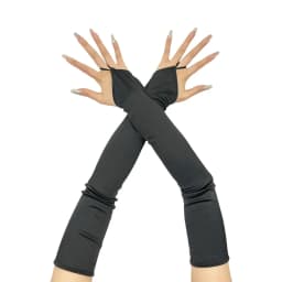 Long Gloves for Women Dancing Elastic Fingerless Gloves Satins Dropship