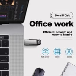 Lenovo 2TB USB 3.2 Flash Drives High Speed Metal Pendrive 1TB 512GB 256GB Pen Drives USB Memory Stick For Car Phone Computer PS5