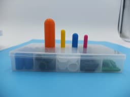 143Pcs M2~M16 High Temp Silicone Rubber Protective Caps Assortment Kit, Masking System Kit Perfect for Powder Coating, Painting