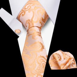 Men Business Tie Set Classic Plaid Dot Necktie Cufflinks Stripe Handkerchief For Wedding High Quality Formal Gravata Accessories