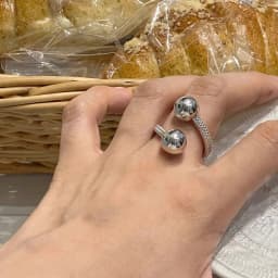 VENTFILLE 925 Sterling Silver Metal Flower Shell Geometric Rings For Women French Retro Romantic Open Thai Silver Rings