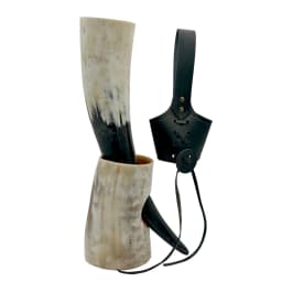 Handicrafts Viking Drinking Horn Cups Ale Beer Wine Goblet Chalice Tankard Ox Horn Beaker Vessels Viking Drinking Mug