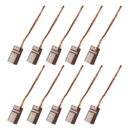 10Pcs 4*5*10mm Carbon Brushes DC Motor Generic Brush Replacement Leads Generator For DC12-24V Electric Motor Hand Tool Parts