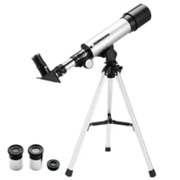 Kids Professional Long Range Astronomical Telescope, 18X 27X 60X 90X Monocular For Various Scene, With Finderscope