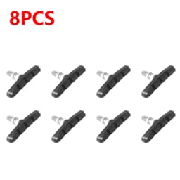 1-10PCS Mountain Road Bike Brake Blocks Rubber Bicycle V-brake Shoes Pads Cycling Parts