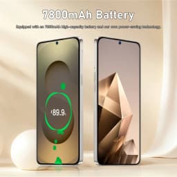 K-Touch Hot S25 Ultra 7800mAh Smartphone 22GB+2TB Cell Phone 7.3inch Mobile Phones 5G Dual SIM Android 15 Unlocked 16MP+48MP Cellphones