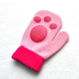 Baby Gloves For 1-4Y Children Winter Warm Patchwork Knitted Mittens Kindergarten Student Full Finger Gloves Knitting Kids Gloves