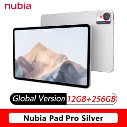 Global Version Global Version Nubia Pro Pad Snapdragon® 8 Gen 3 10.9" 2880×1800 144Hz TFT 13MP+20MP 10100mAh 66W NFC