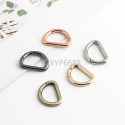 10/30/100PCS Bone Shape Open Metal Buckles Carabiner Clip Keyring Buckle For Key Chain Backpack Handbag Purse Strap Accessories