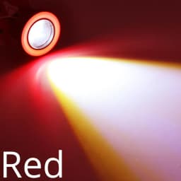 2X 30W Car Driving DRL Fog Lights COB Angel Eyes 64/76/89mm Ambient Lamps Waterproof Daytime Running Bulb Headlight Auto Lamp