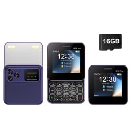 SERVO R18 PRO Rotating Screen Mobile Phone 2G GSM Magic Voice Speed Dial Flashlight Blacklist 2 SIM Standby Side Sliding Phones
