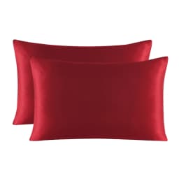 1pair Zipper Pillowcase Both Sides 100% Mulberry Nature Silk Pillow Case For Healthy Single Pillow Cover