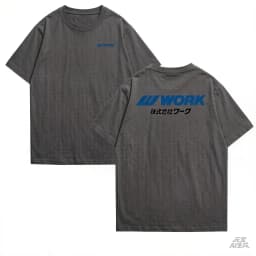 2025 Summer WORK Short Sleeve T-shirt Classic Wheel Racing Sponsor Clothing RIM Car Fashion Modified Car T-shirt Meister Shirt