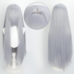 100cm Colourful Wig Long Staight Cosplay Anime Costume Party Wigs Synthetic Heat Resistant Wig