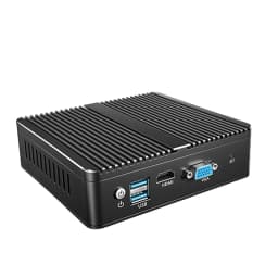 Fanless Soft Router Celeron J4125/J5005 Mini PC Quad Core 4x Intel i226 2.5G LAN HD VGA pfSense Firewall Appliance ESXI OPNsense