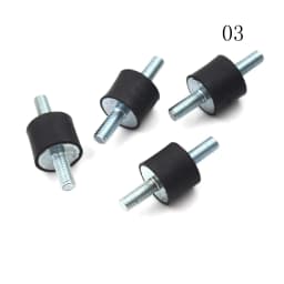 4pcs/lot Anti Vibration Silentblock Boat Car Bobbin Rubber Mounts Male Tools M4 M5 M6 M8 Rubber Mounts Shock Damper