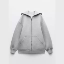 Autumn Winter Warm Long Jacket With Hood Long Sleeve Zipper Gray Bomber Jacket Y2k Women Casual Outerwear Coat Tops Streetwear