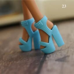 Plastic For 1/6 Dolls Boot High Heels Shoes Doll Shoes Foot Length 2.2cm Colorful Female Fashion Accessories