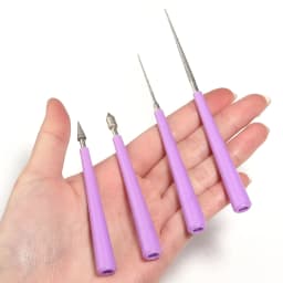 1PC Hole Enlarger Tools Beads Reamer Diamond Expanding Needle Tipped Reaming File Reamer Polishing Sets Beading Jewelry Tools