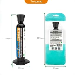 RELIFE RL-UVH902 10ML 3 Seconds Quick Dry Solder Mask Oil for Phone Jumping Wire Motherboard PCB Curing Oil Maintenance Tool