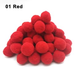 Mini Fluffy Soft Pom Poms 8/10/15/20/25/30mm Pompoms Ball Handmade Kids Toys Wedding Christmas Decor DIY Sewing Craft Supplies