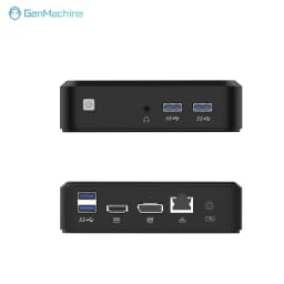 Mini Pc Gaming Mini PC DDR4 RAM WiFi 5 BT5.2 Compact & Ideal Pc Gamer Genmachine Mini PC Windows 11 AMD Ryzen™ 5 2500U 2.0-3.6G