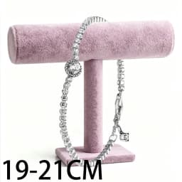 2026 New 925 Silver Double Leather Rope Women's Logo Love Heart Butterfly Bracelet Display Tool Exquisite DIY Charm Jewelry