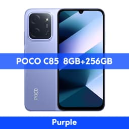New POCO C85 Global Version Smartphone 128GB 256GB MediaTek Helio G81-Ultra 6.9" Dot Drop Display 50MP Main Camera 6000mAh NFC